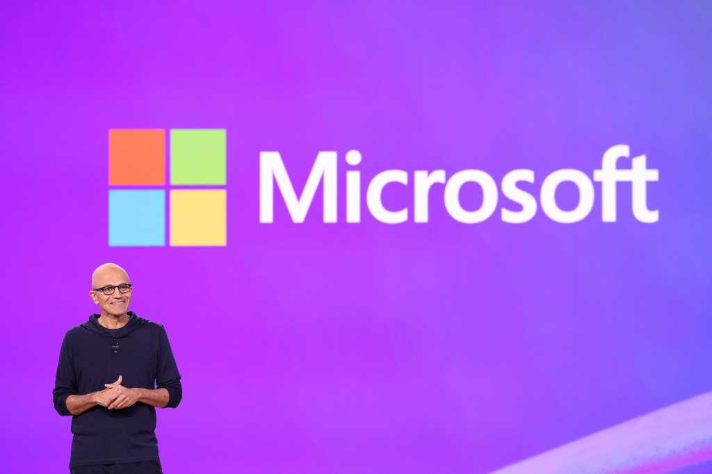 Satya Nadella Microsoft Build